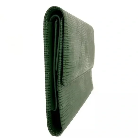 Auth Louis Vuitton Epi Porte Tresor International Leather Trifold Long Wallet - Picture 4 of 11